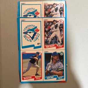 Vintage Baseball Cards Collection